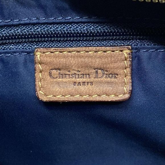 Dior/christian Dior Shoulder Bag Street Chictrotter Navy And Ivory And Brown - Picture 11 of 16